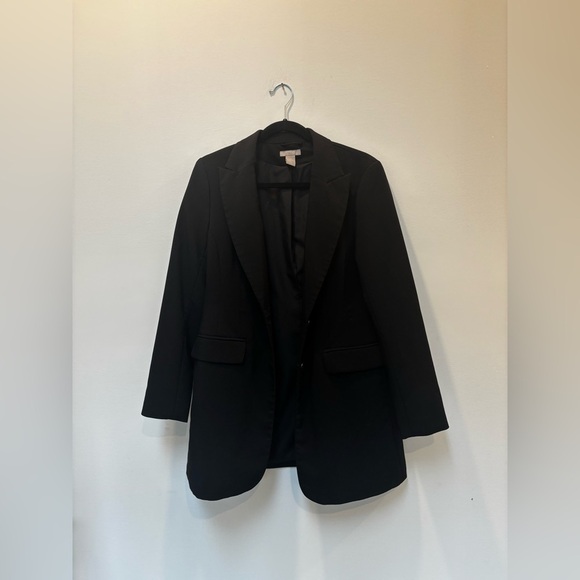 H&M | oversized double breasted blazer | size medium - Picture 8 of 9